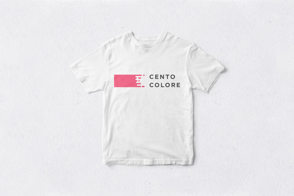 CENTO COLOREのTシャツデザイン