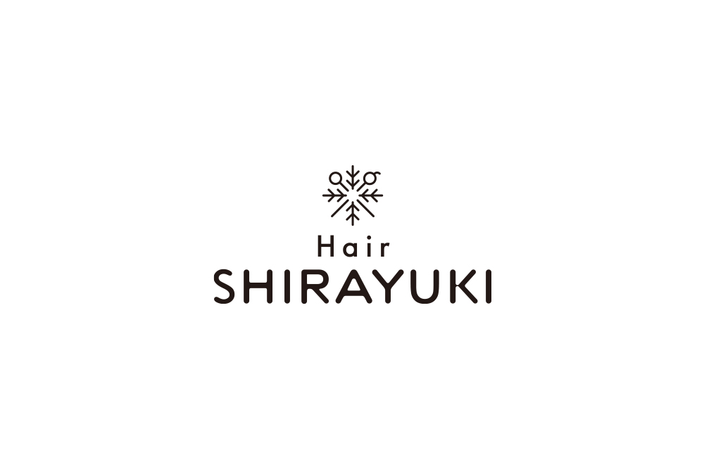 hair shirayukiのロゴデザイン